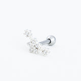 PIERCING ESTRELLITAS SILVER